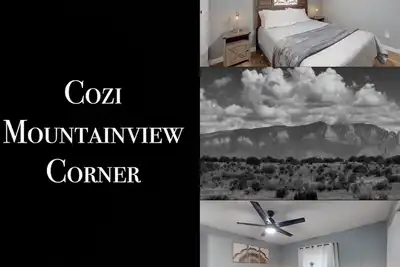 Image de The Cozi Mountainview Corner! Spacious 4-bedroom house in charming Albuquerque.