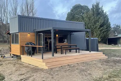 Image de Wombat Creek Tiny House Crackenback