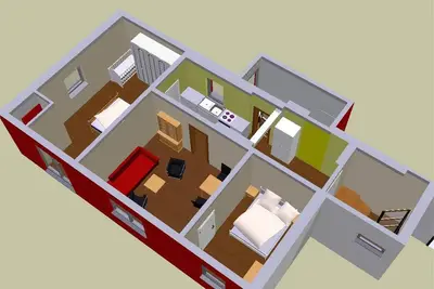 Image de Heringsdorf, Family apartment with terrace (Christa) - Heringsdorf, FeWo Christa
