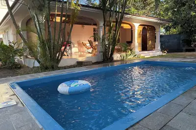 Image de Maison Lacoste est une Villa style colonial, à 450 m de la plage de Pereybere.