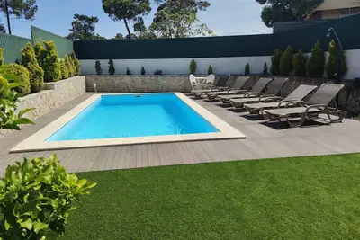 Image de Villa Bellavista, near Lisbon beach, private pool, Ac