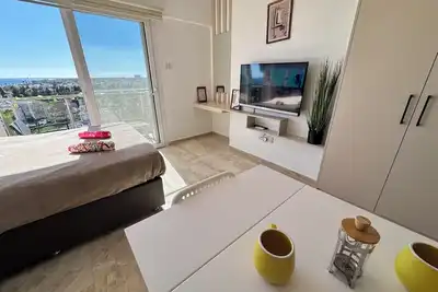 Image de Beautiful Sea View Studio with Pool. 5-Min Walk to the Beach