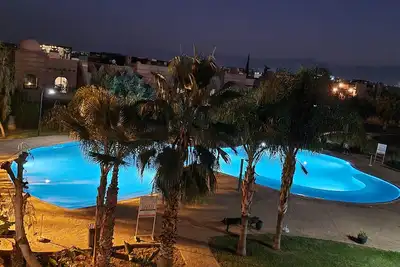 Image de Chic 2-bedroom apartment with Ac, WiFi in fabulous Marrakech