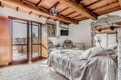Image de B&B La Candelora on the outskirts of Rome. Swimming pool, reception, relaxation, nature