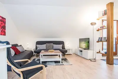 Image de Agréable appartement pour 2 personnes avec Wifi, Tv, balcon, animaux admis et parking