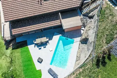 Image de Confortable appartement avec Wifi, piscine, Tv, terrasse, animaux admis, vue panoramique et parking