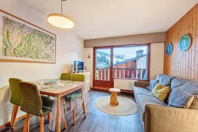Image de La Clusaz : Appartement 6 pers avec Wifi et parking, animaux admis
