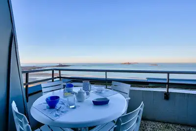 Image de Appartement avec balcon vue mer, pour 4 personnes