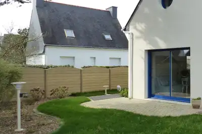 Image de Appartement de plain pied  2 personnes, mitoyen aux propriétaires, 300 m  mer