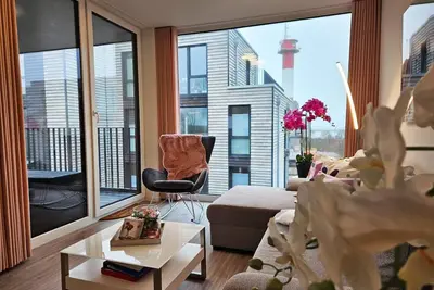 Image de BeltBlick 27 - Exclusive vacation apartment with sauna and sea view, only 100 m from the beach!