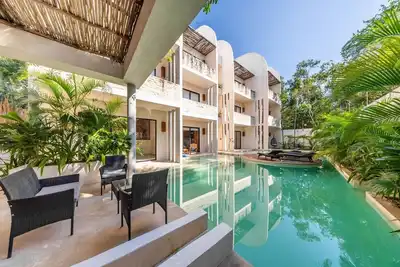 Image de 1 Br w/ Stunning Pool in Tulum Jungle @ Paraiso