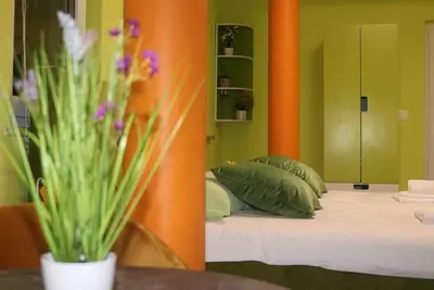 Maslina\nChic studio with Ac, WiFi, fitness room in fabulous Zagreb