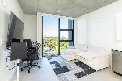 Image de Cozy 1-bedroom condo with WiFi, fitness room in superb Miami!