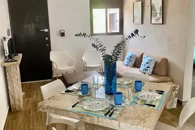 Image de Charming 2-bedroom house with Ac and WiFi in gorgeous Chicxulub Beach