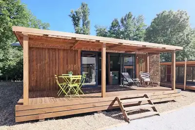 Image de Premium Chalet Blick 4 Zimmer 6 Personen Klimaanlage + Tv