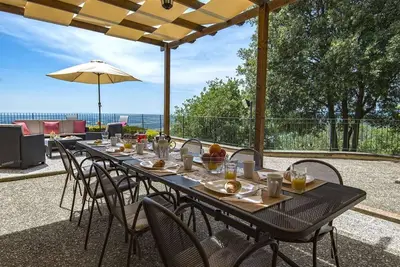 Image de Villa en Toscane avec piscine panoramique