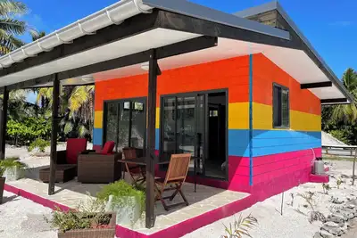 Image de Tanahere, bungalow indépendant et climatisé.