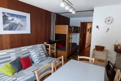 Image de 2 Pièces Confortables pour 4 au Grand-Bornand avec Balcon