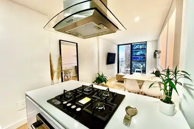 Image de Charming 2-bedroom apartment in the north of Bogotá with WiFi