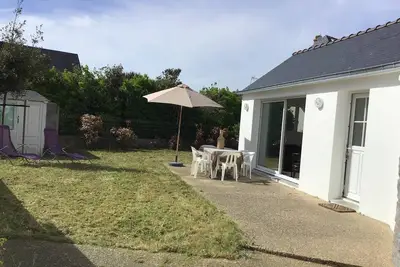 Image de Maison plein centre ville, jardin clos, 500m plage