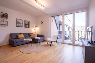 Chic 1-bedroom with WiFi and Ac in charming Bohinj