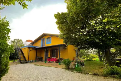 Image de Maison de campagne \"Tra Lago e Mare a Sud di Roma\" avec terrasse privée, jardin privé et Wi-Fi