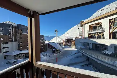 Image de Tranquil 2-bedroom apartment in Les Belleville with stunning views