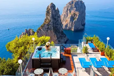 Image de My Rental Homes - Villa dei Faraglioni with hot tub and sea view