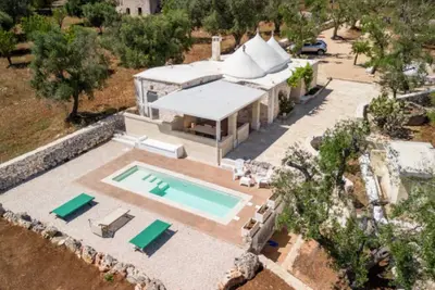 Image de Villa Tramonto - Trullo | 1 Bedroom | Authentic Trullo with Private Pool | Stunning Countryside Setting | Carovigno