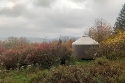 Image de western Catskills Yurt