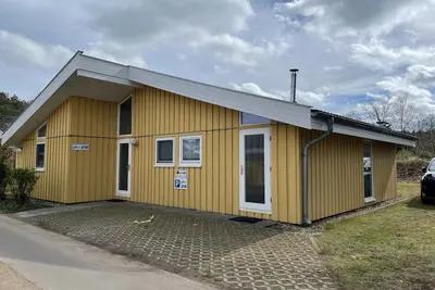 Image de Maison au bord du lac Granzower avec spa