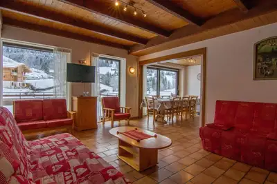 Image de La Clusaz : Apt 10 pers, terrasse, wifi, animaux ok