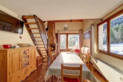 Image de Duplex 6 pers avec Cheminée, Animaux admis