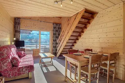 Image de La Clusaz: Duplex 4 pers, Animaux admis, Parking réservé