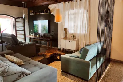 Image de Beach house in Ubatuba for family. Tenorio / Red Center