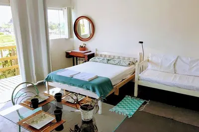 Image de The Place has 2 independent lofts, this is the Sea room (loft-02). Penha-Sc