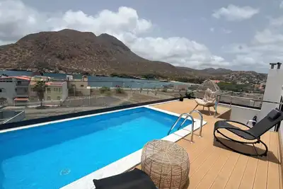Image de Appartement avec piscine et magnifique vue sur la baie de Tarrafal