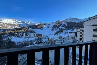 Image de Appartement T2 au pied des pistes, 4 couchages, balcon