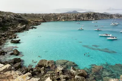 In the center with brand new panorama at the historic center of Favignana Egadi Islands
