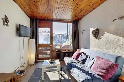 Image de La Clusaz : Appartement 6 pers, animaux admis, parking, balcon
