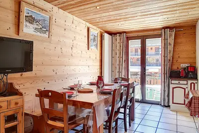 Image de La Clusaz : Appt 6 pers, Terrasse Sud, Animaux Ok, Parking