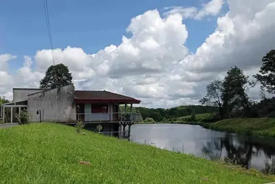 Image de Pêche à la carpe au bord de l'eau dans un écrin de verdure paisible!