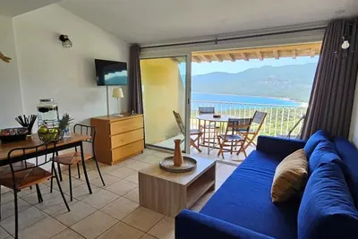 Image de Chalereux T2 Vue mer et piscine Alba Rossa