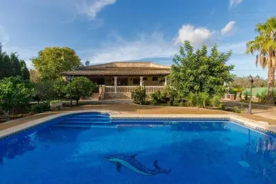 Image de Cas Padrins, villa with private swimming pool in Majorca