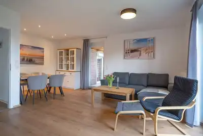Image de Maison de vacances 'Schwalbe' avec terrasse privée, jardin privé et Wi-Fi