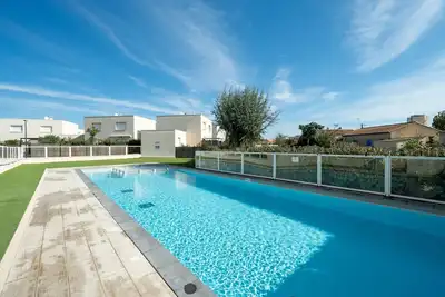 Image de Appartement à Valras Plage avec piscine