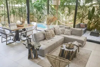 Image de Casa Agosto | Tropical Oasis in Aldea Zama