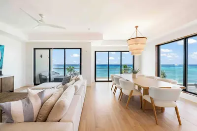 Image de The Sands #3: New 7 Mile Beach Condo w/Rooftop Pool + Designer Interiors