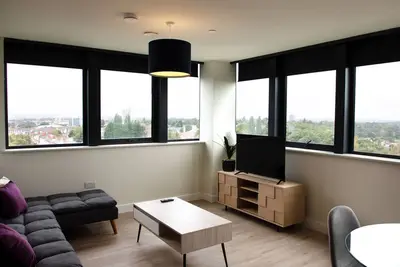 Image de Appartement-One Bedroom with Parking-de Luxe-Vue sur la vallée-Salle de bain. . .