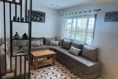 Charming 1-bedroom apartment in Mehdya  with Ac, WiFi